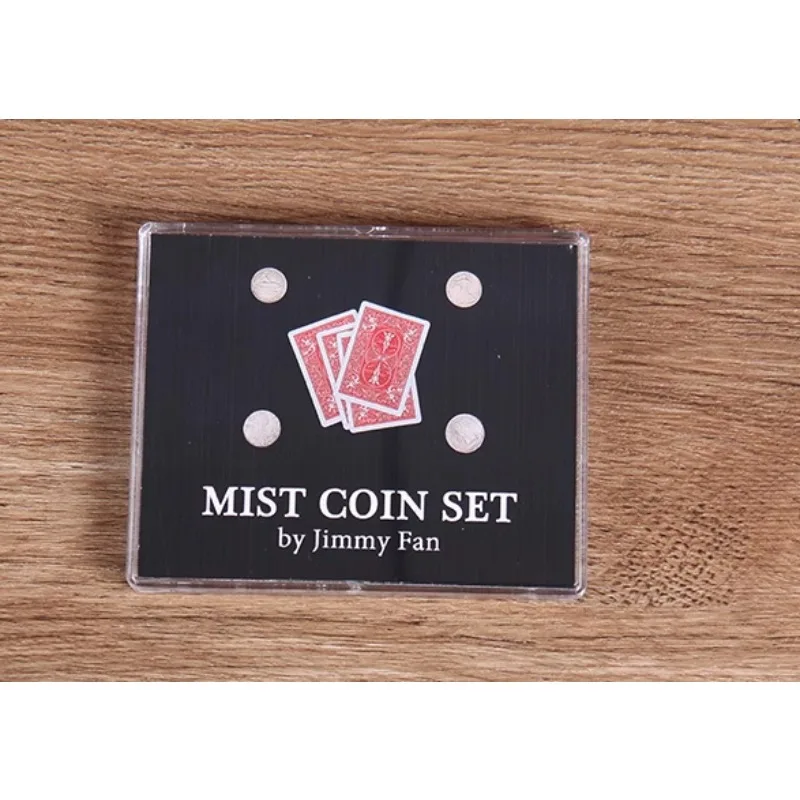 Mist Coin Set by Jimmy Fan Magic Tricks Coin Appearing/Vanishing Magia Magician Close Up Illusions Gimmick Mentalism Funny Props