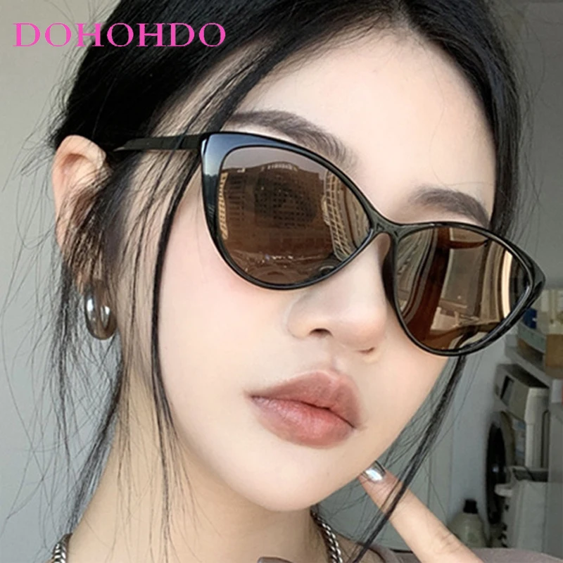 

Fashion Trendy Cat Eye Sunglasses Women New Luxury Brand Designer Men Sunglass Outdoor Driving Travel Shades Female UV400 Lentes