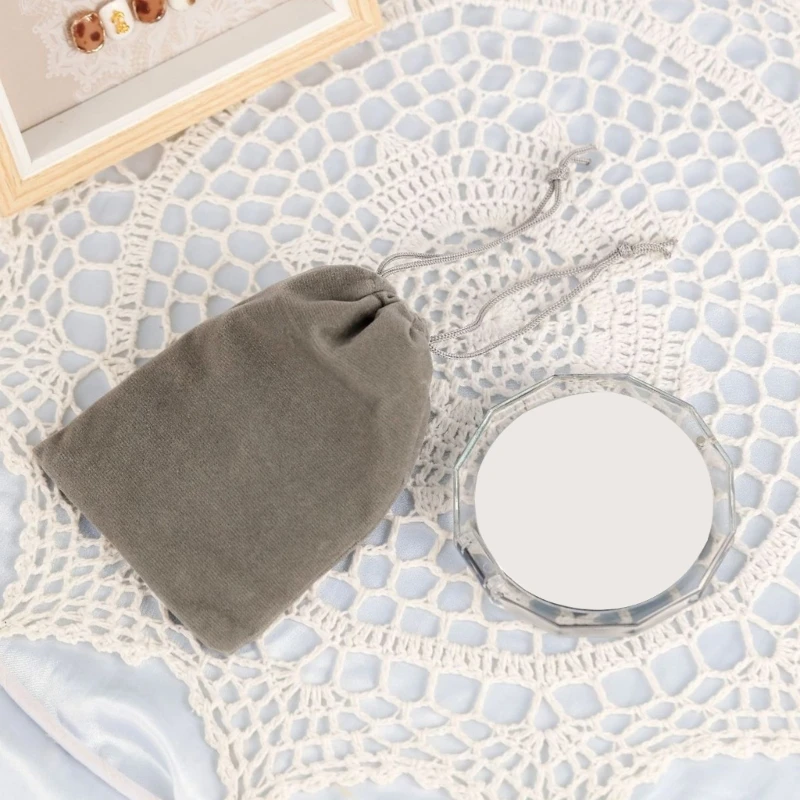 Gương mặt phóng đại 7x được nhân đôi Thích hợp cho túi xách du lịch và trang điểm tiết Ứng dụng Dropshipping