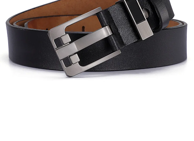 Gürtel Herrenmode Herren Luxus Designer Rindsleder Gürtel für Jeans Echt leder Riemen Nadel schnalle plus Größe 170cm – Detail 17