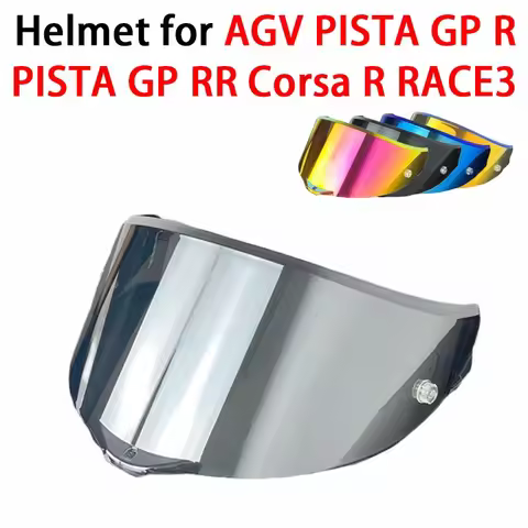 Pista GP RR viseiras capacete Helmet Face Shield Visor Windshield for AGV PISTA CORSA R RACE3 High toughness strength Shield