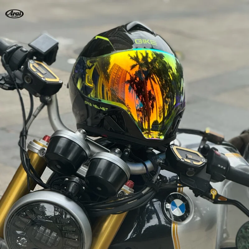 Motorcycle Helmet Colored lenses High Quality Dual Lens Modular Flipped Helmet Full Face Neutral Motorcycle Travel Helmet