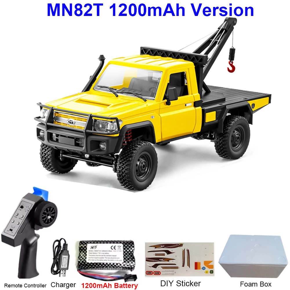 MN82 / MN82PRO / MN82T 1/12 RCカー 4WD フルスケール 2.4G ラジコン