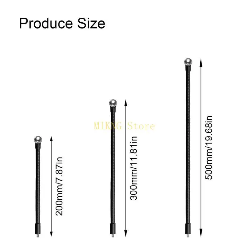전화 카메라 지원 17.4mm 볼 헤드 비디오 조명 마운트 최고의 판매