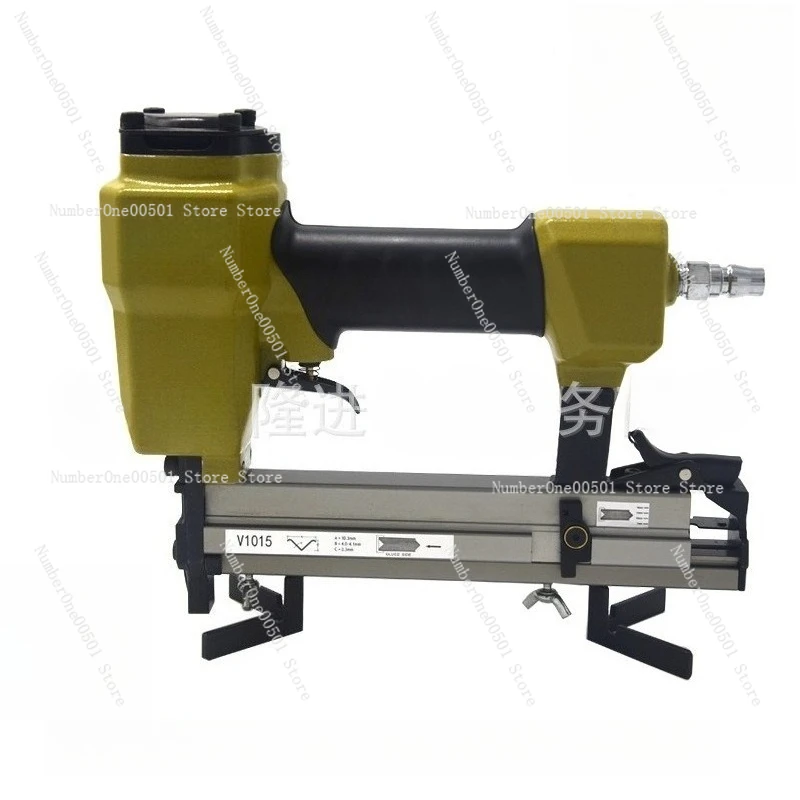 

V1015 Industrial Pneumatic Corner Nail Gun for Picture Frame Molding Heavy Duty Brad Nailer