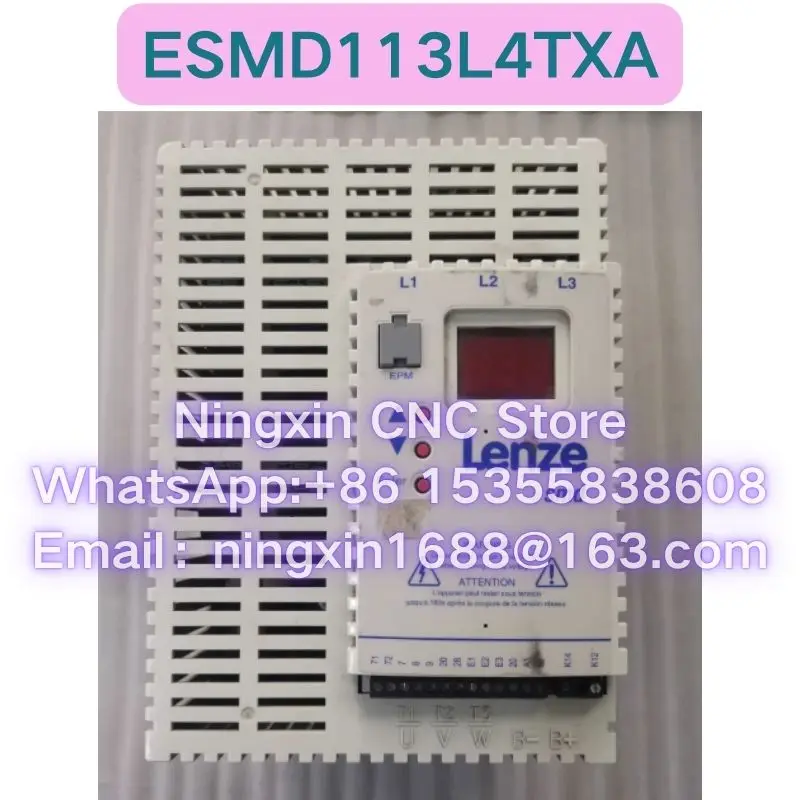 

Б/у инвертор ESMD113L4TXA Функциональный тест ОК Быстрая доставка