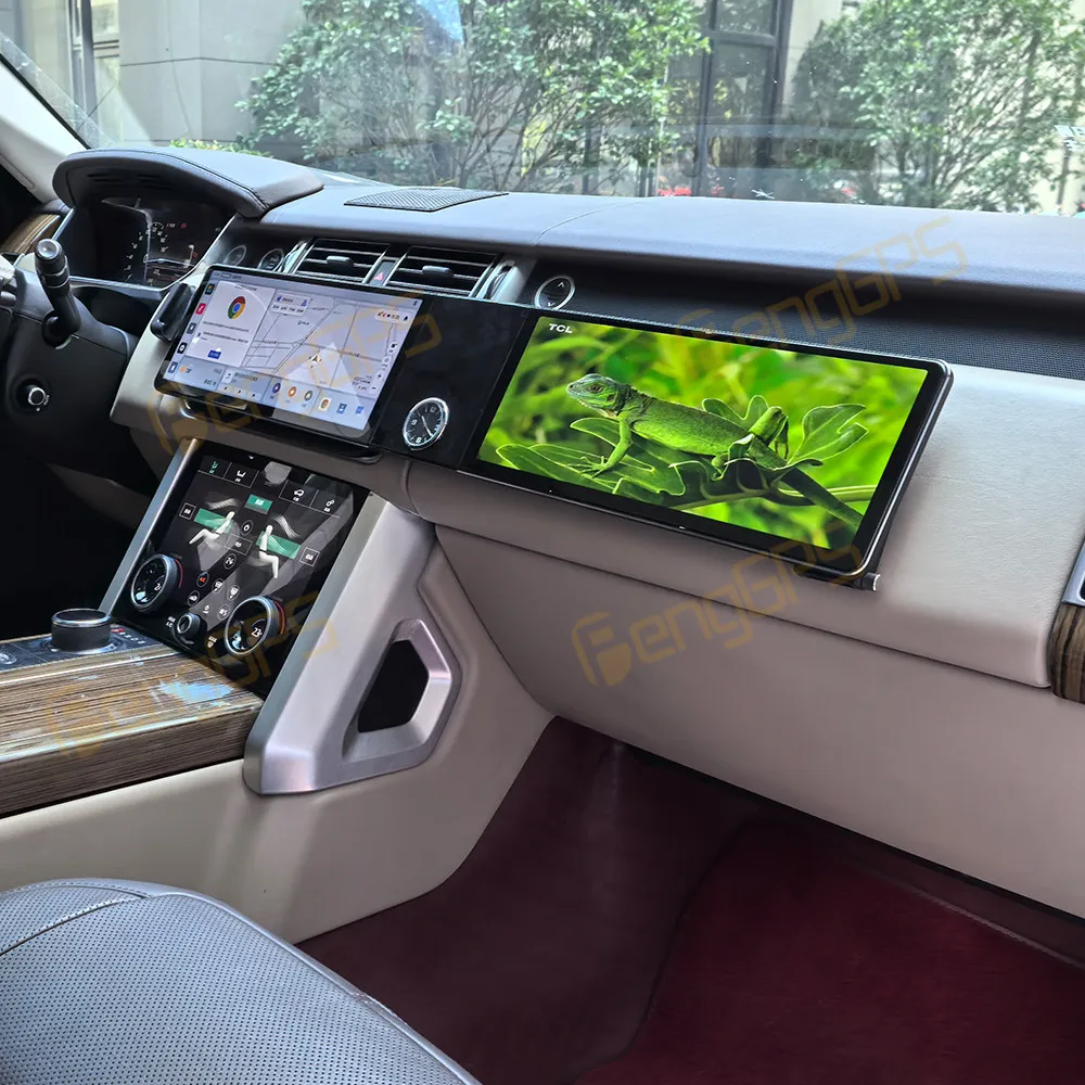 

Android 13 CarPlay для Land Rover Range Rover Executive 2013-2017 двойной 12,3 "умный автомобильный радиоприемник с большим экраном GPS Navi головное устройство