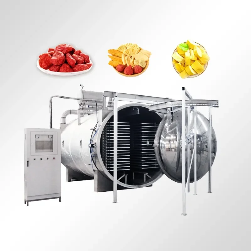 

TCA Automatic Vacuum Fruit Drying Strawberries Equipment Dried Food Machine Lyophilization