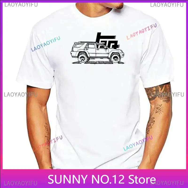 

Wagon Popular T-shirt New Arrival Travel Car 2nd Gen 4Runner TRD MPV Tee Shirt For Men n Women Top Fashion Print Customized Tee