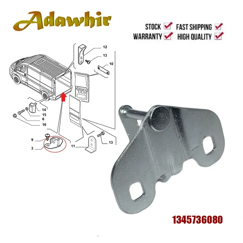 Bottom Rear Door Catch Striker Plate for Fiat Ducato Citroen Relay Peugeot Boxer Car Accessories Interior Parts Car Products