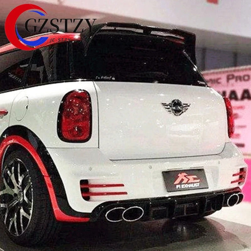 

Для BMW Mini R60 Countryman Coopers 2011-2015 задний спойлер на крышу из углеродного волокна, крыло багажника, крышка багажника, Стайлинг автомобиля