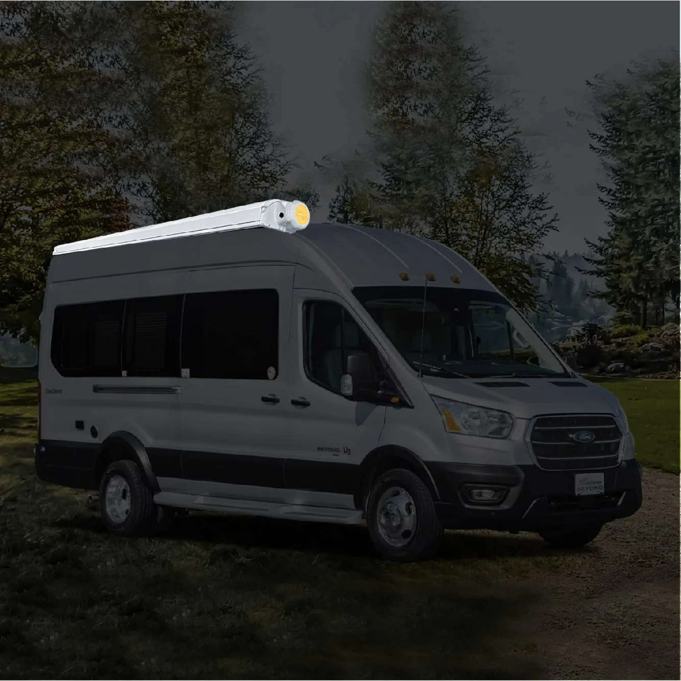 

Motorhome RV Parts Accessories Roof Top Van Awning Caravan Cassette Truck Camper Awning