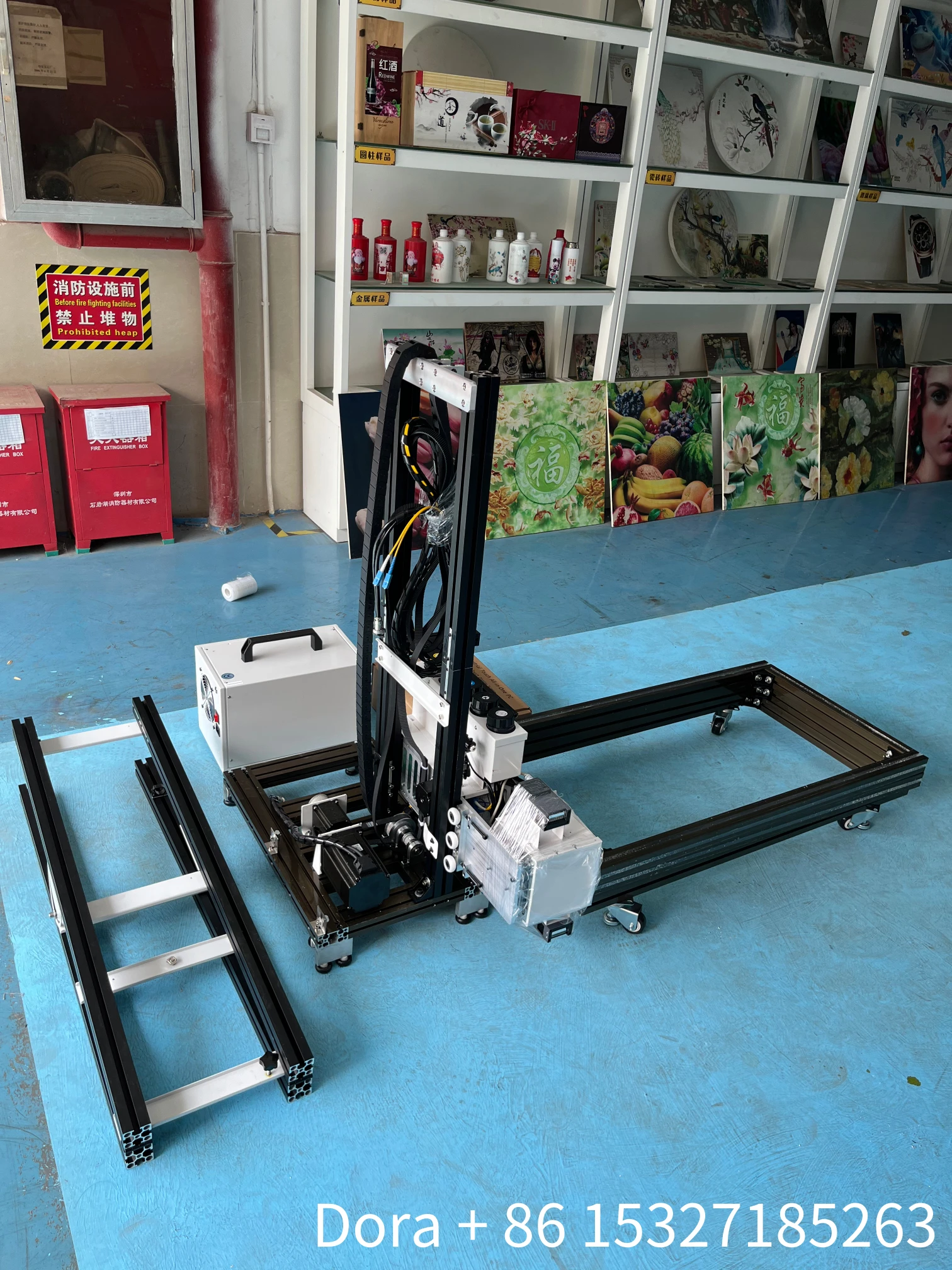 طابعة حائط بالأشعة فوق البنفسجية بطول 4 أمتار، طباعة مباشرة على الحائط، بلاط السيراميك الزجاجي، المعادن الخشبية، طابعة طباعة طلاء جدران عمودية ثلاثية الأبعاد #6