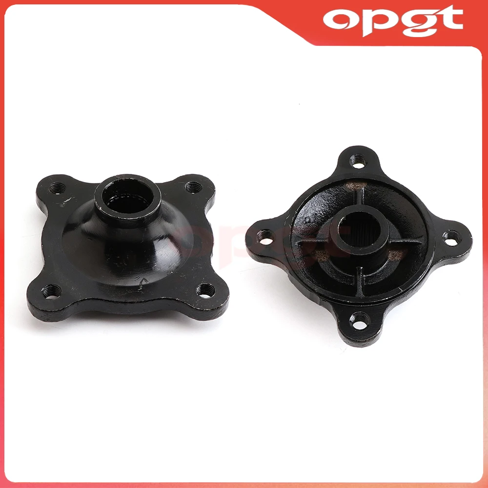 OPGT 110mm*4 Stud 23 Teeth Rear Axle Wheel Hub 25mm For 110cc 125cc 150cc 200cc 250cc ATV Go Kart Quad Bike Golf Cart Buggy Part
