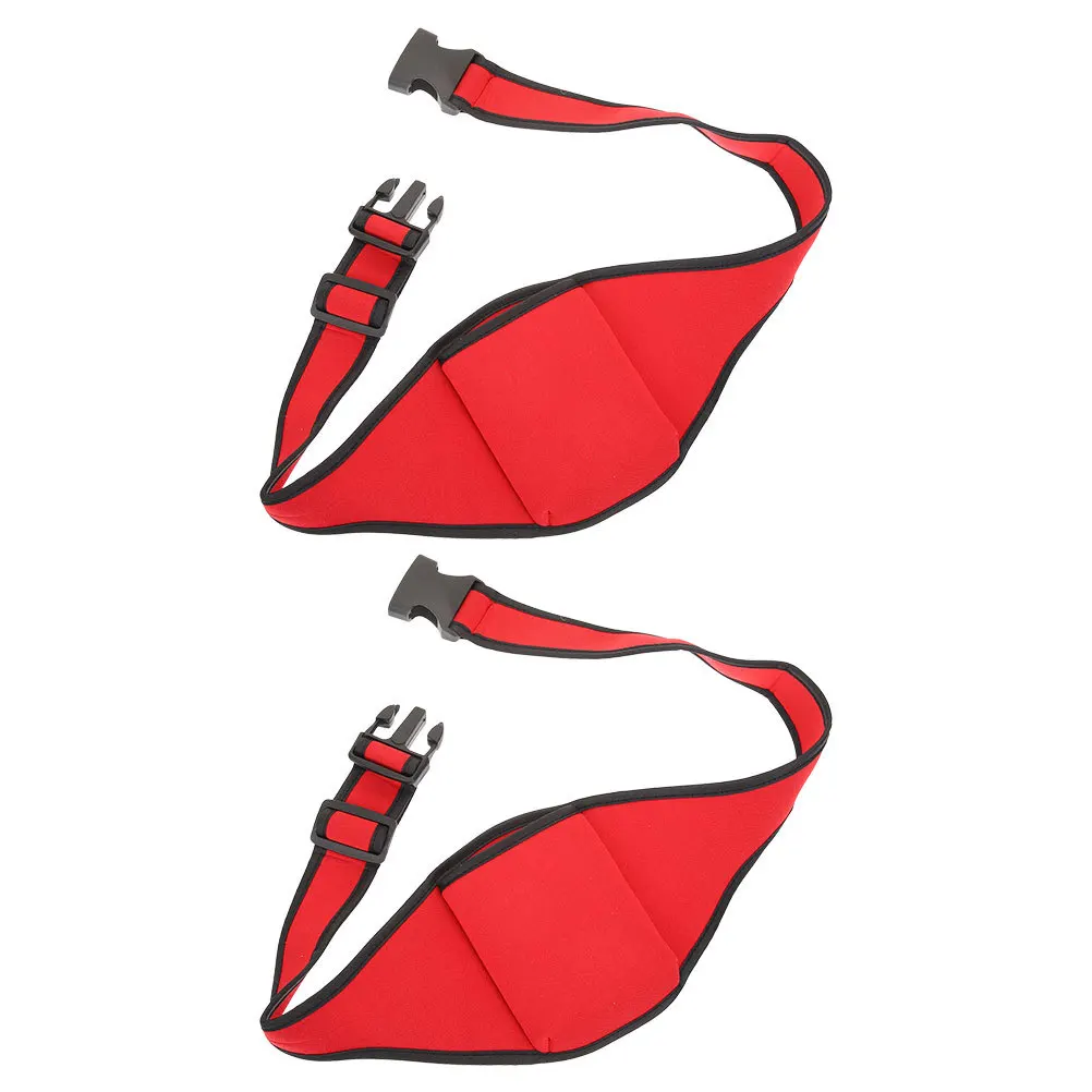 2Pcs Outdoor Waist Pack for Microphone Adjustable Running Belt Bag Lightweight Sports Pouch for Fitness Instructors