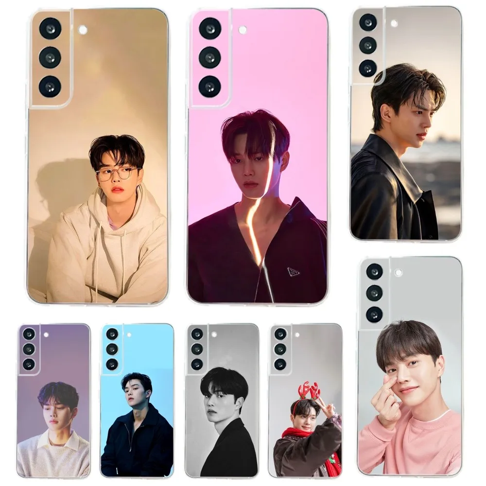 Korea Actor Kang Song Phone Case For Samsung Galaxy A71,70,52,51,40,31,A50,30S,21S,Note20ultra Transparent Cover