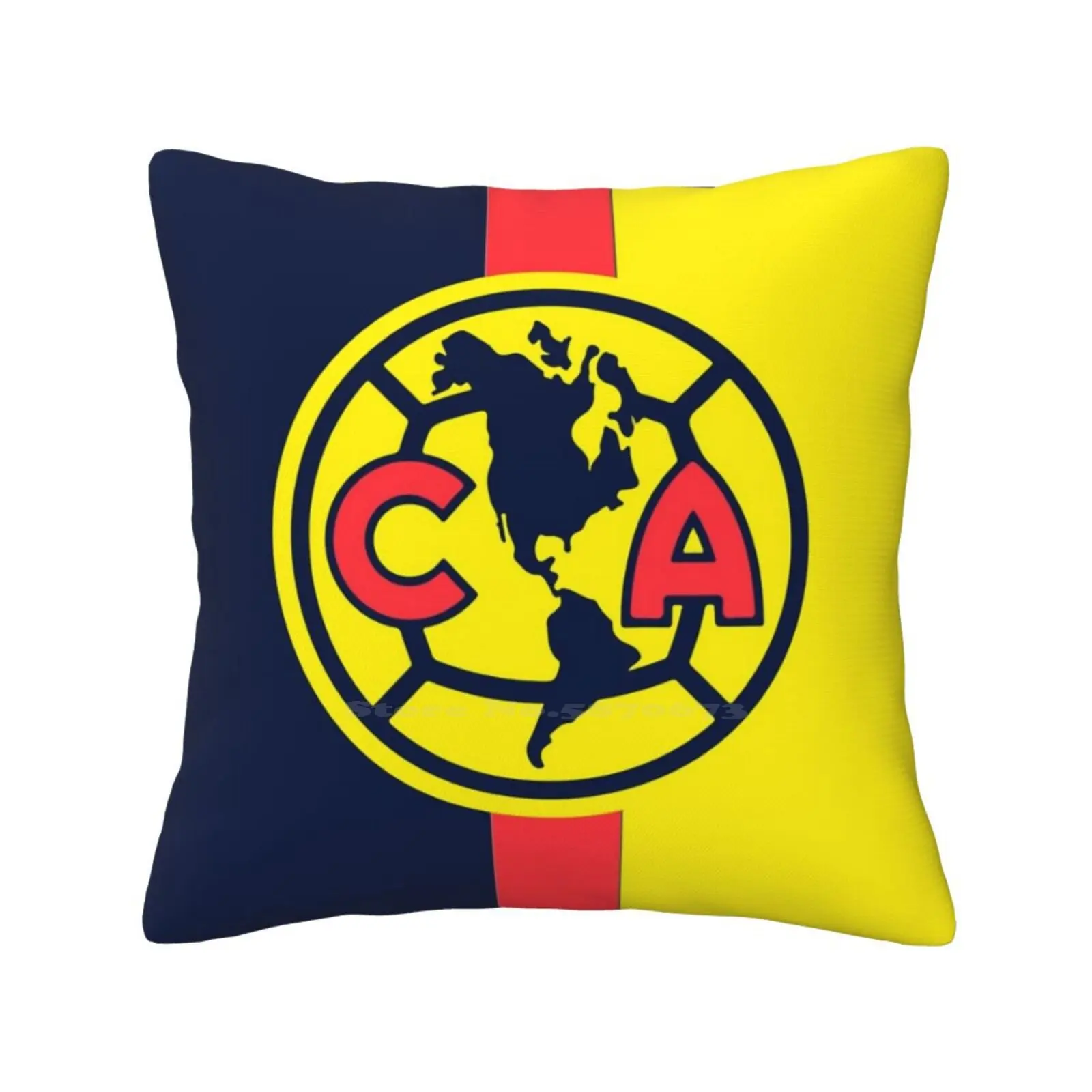 Club America Case Funny Cute Decor Square Pillowcase Mexico Soccer Club America Case Futbol America Aguilas America Aguilas