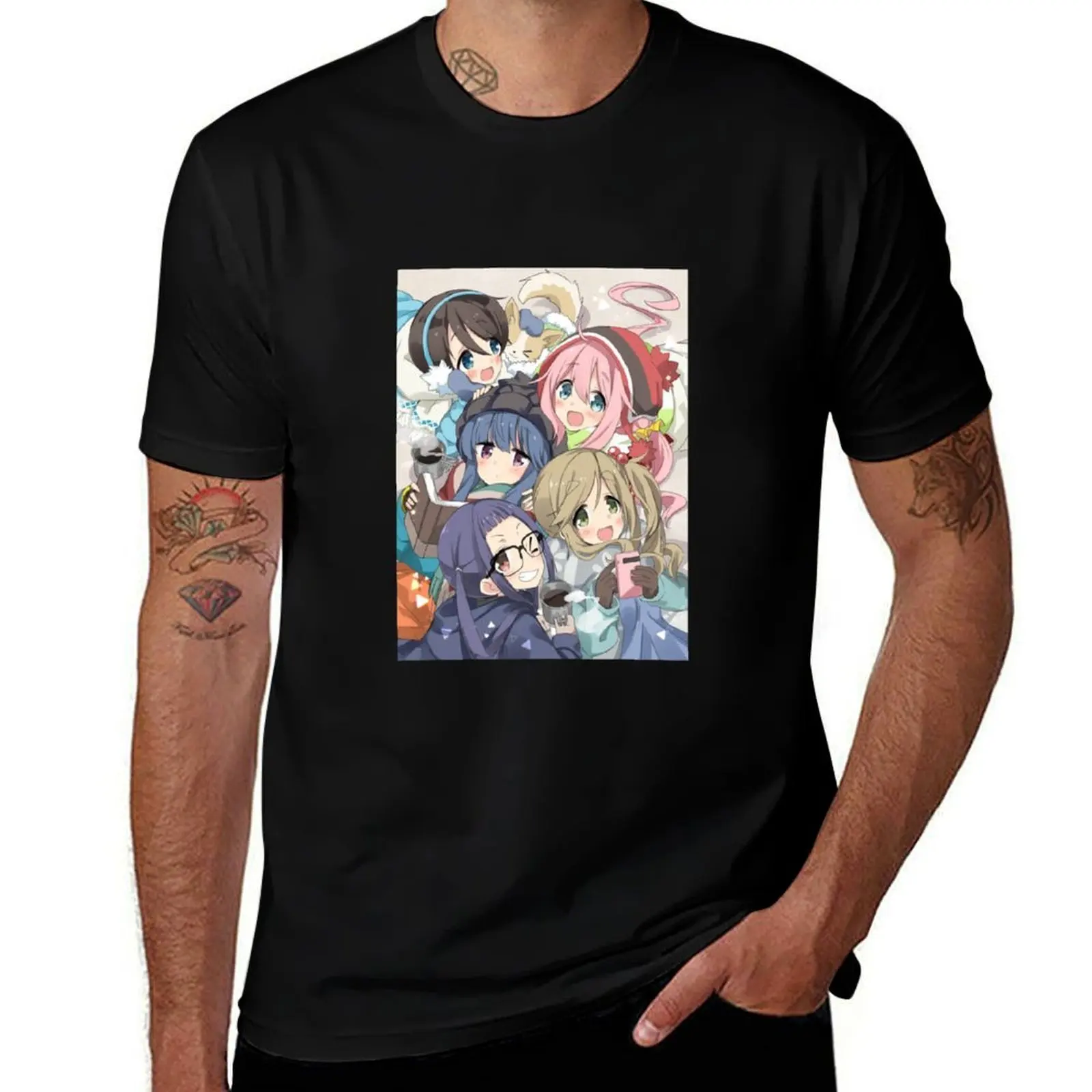 Laid-Back Camp T-Shirt Plus Size Summer Casual T-Shirt