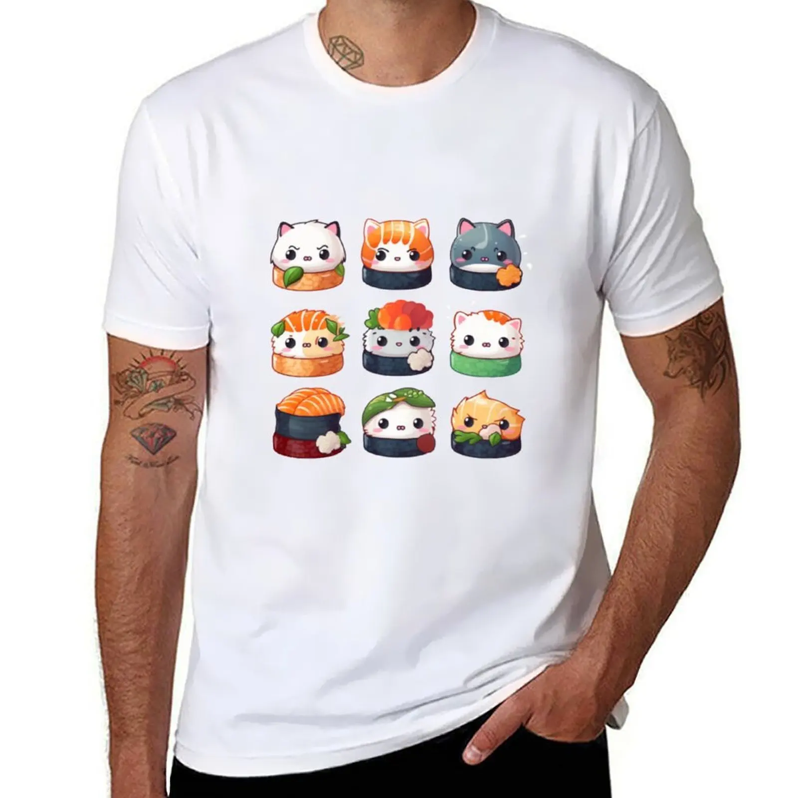 

Sushi Cats5 T-Shirt t shirt man designer man tshirt T-Shirt