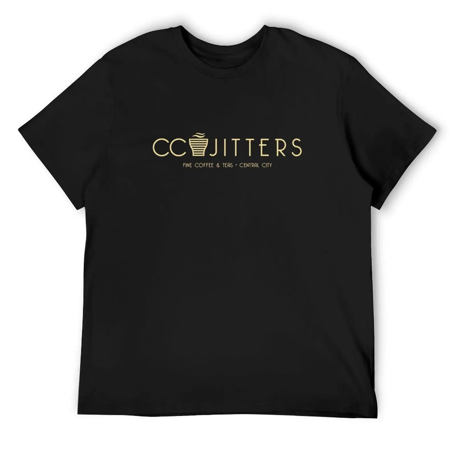 

CC Jitters - cafe T-Shirt shirts graphic tees aesthetic clothes cute tops graphic t shirts mens t shirts top quality