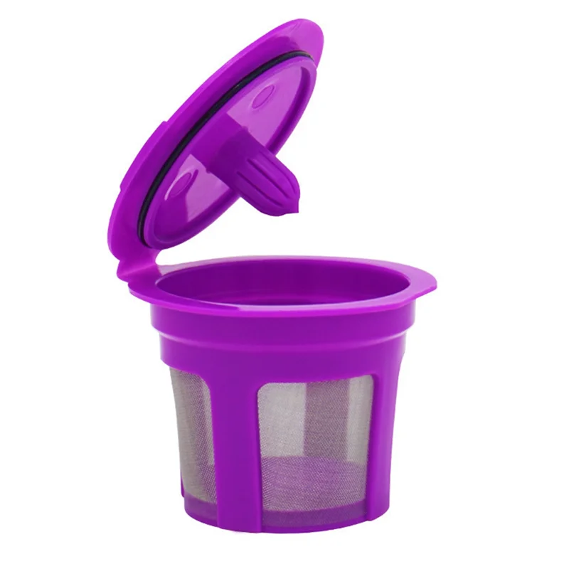 ماكينة القهوة الأمريكية K Cup Kcup ل Keurig كوب كبسولات القهوة قابلة لإعادة الاستخدام فلتر القهوة فلتر الشاي Shell-A77G