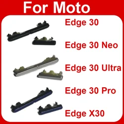 Bouton de Volume d'alimentation pour Motorola MOTO, Edge 30, Neo Edge, 30Neo, On OFF, Touche latérale, Pièces de câble flexibles