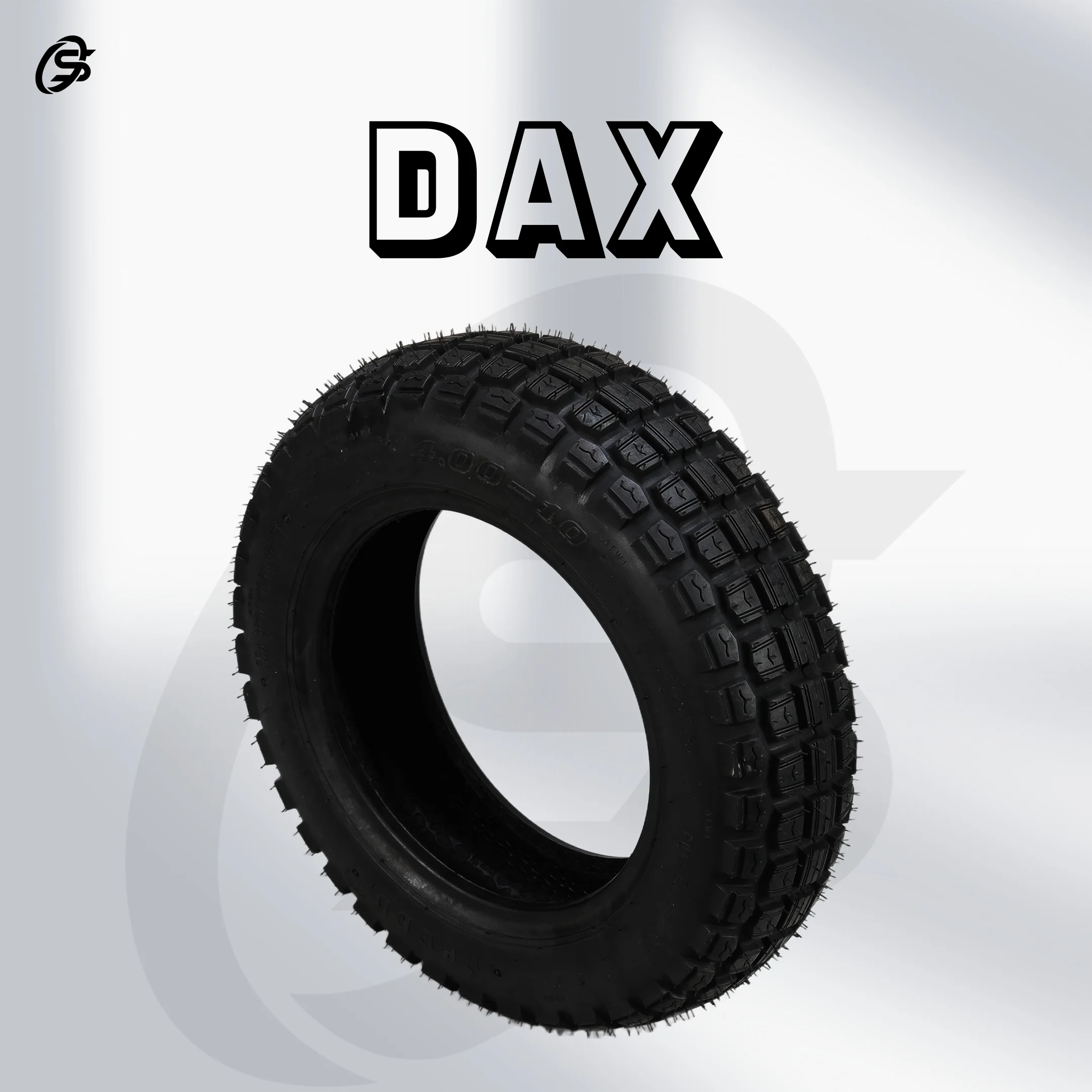 Neumático 4.0-10 CT70, Neumático DAX CT70, Cámara de Aire, Neumático Exterior, Piezas DAX CT70 para Motocicletas HONDA DAX CT70, Accesorios