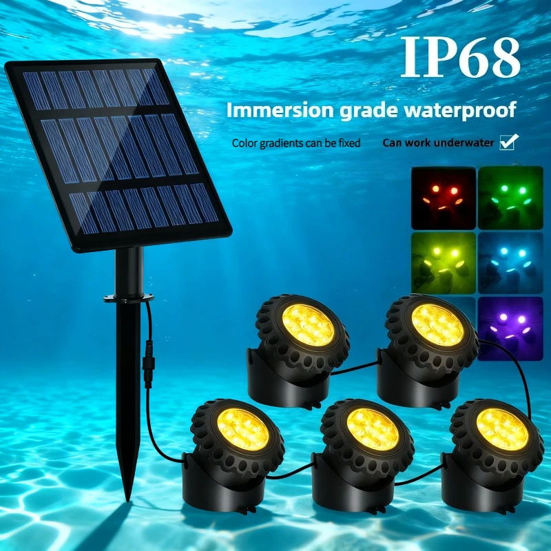 Solar Underwater Li…