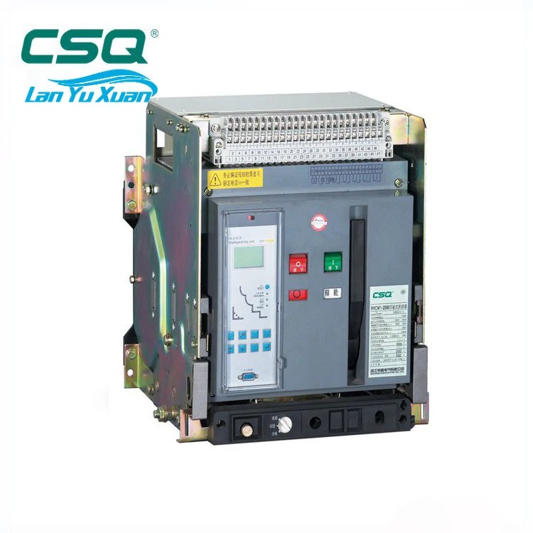 1000A 2000A ACB 2500A 4000A Universal Circuit breaker 6300A Air circuit breaker Drawer type fixed type circuit breaker