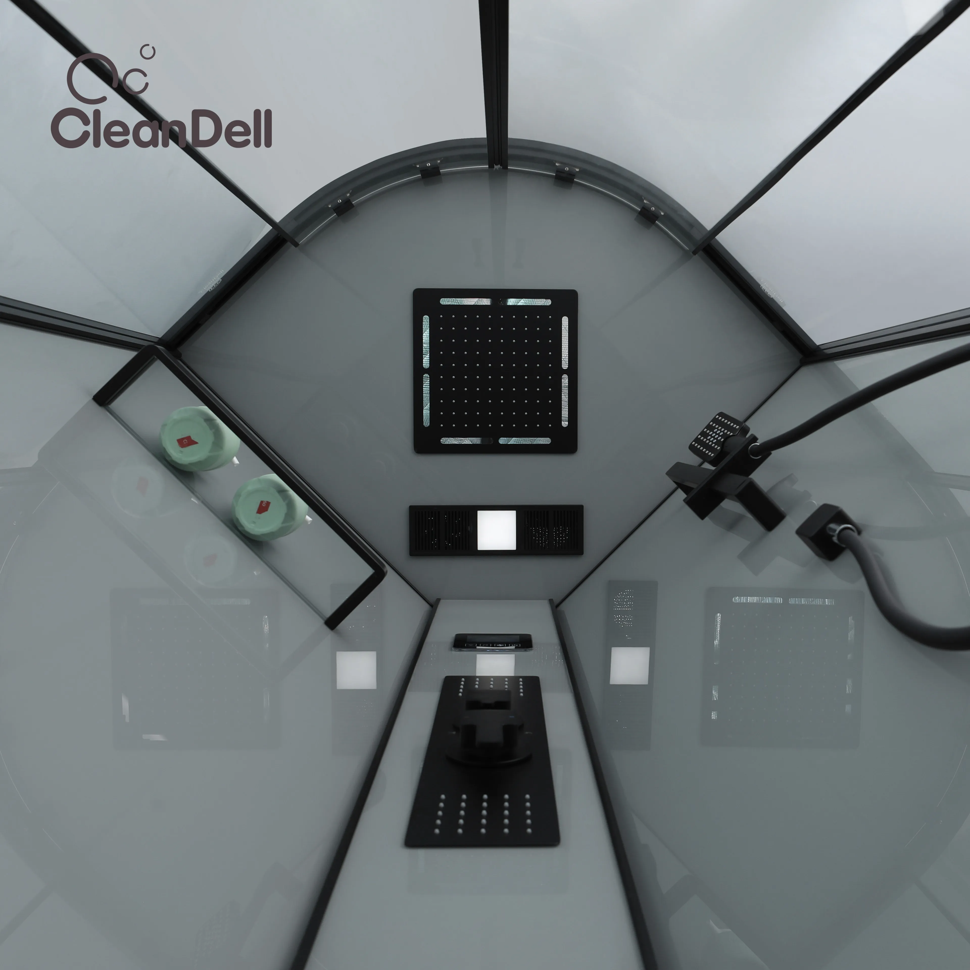 No Glue, No Punching, High-end European And American Shower Room, Integrated Bathroom, Integrated Bluetooth Bath Room