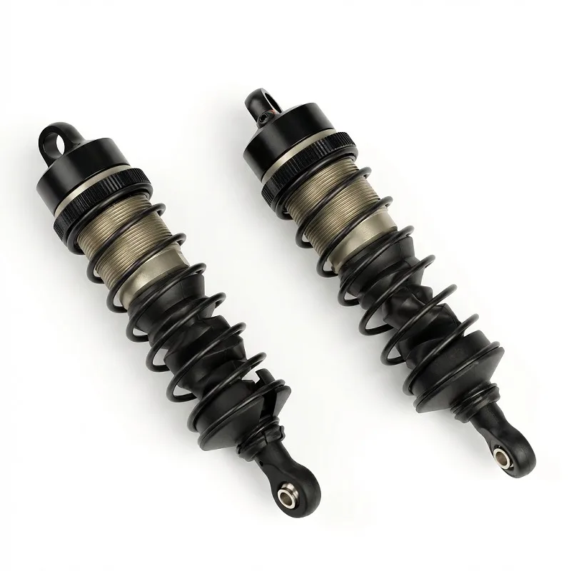 For RLAARLO Dragon Scale Knight 1/8 RC Buggy Shock Absorber Set – Shock Body, Springs, Caps & Mount Shafts Upgrade Parts