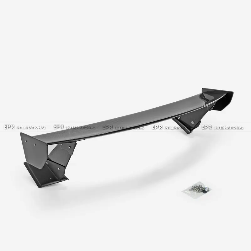 

For Honda 17 Onwards Civic Type R FK8 VRSAR2 Type GT Spoiler (Dry Carbon Legs) Glossy Finish Bootlid Splitter Wing Exterior Part