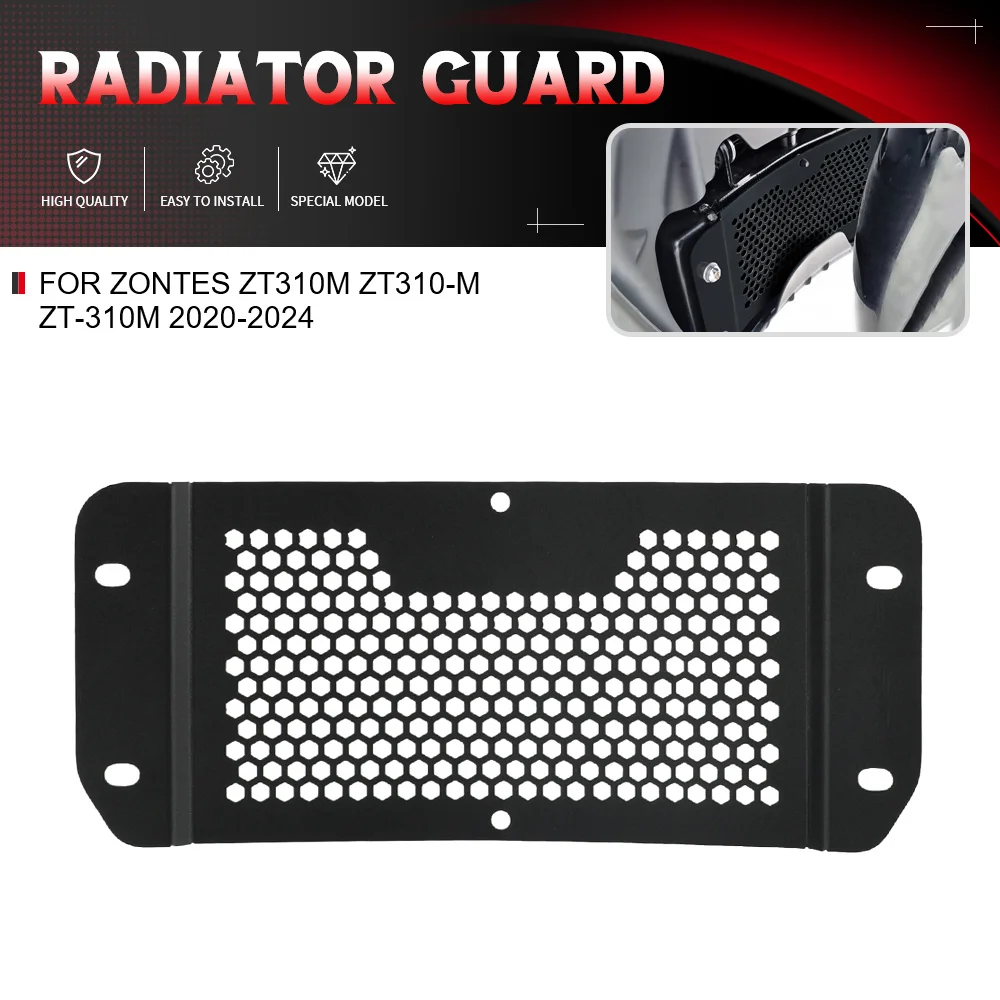 

For Zontes ZT310M ZT310-M ZT-310M 2020 2021 2022 2023 2024 Motorcycle Accessories Radiator Grille Grills Guard Cover Protector