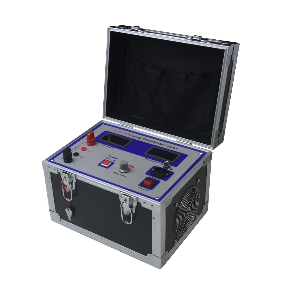Circuit Beaker Contact Resistance Tester Digital Micro Ohm Meter Loop Resistance Tester Low Resistance Test Equipment