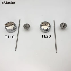 sMaster Spray Gun Nozzle Kit T110 / TE20 1.3/1.8MM  PRO LITE Nozzle Needle and Nozzle Cap Set for PRO LITE Spray Gun