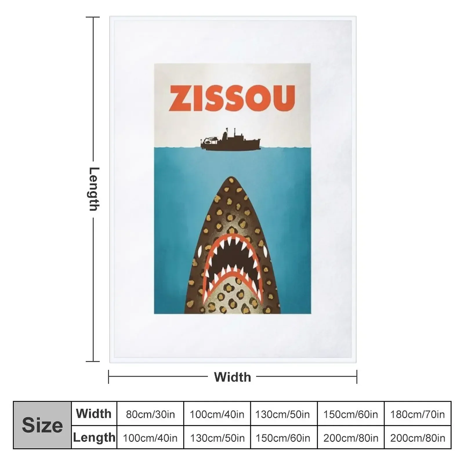 Zissou Throw Blanket Luxury Thicken Bed Retros Sofa Blankets