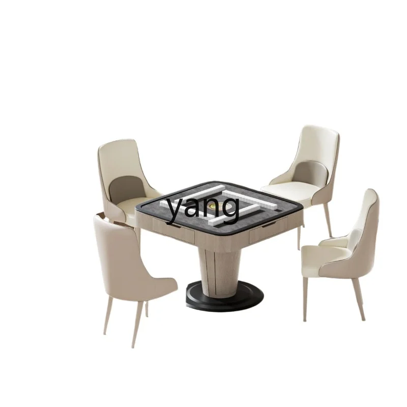 Lmm automatic household mahjong table dining table dual-purpose bass electric machine integrated hemp