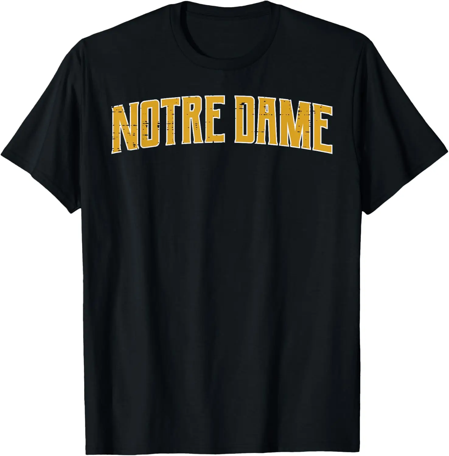 Notre Dame Men Women Youth Boys Kids Girls Teen T-Shirt Breathable, heavyweight pure cotton short-sleeve top—stylish, plus-size, and suitable for year-round wear with a sporty, casual vibe