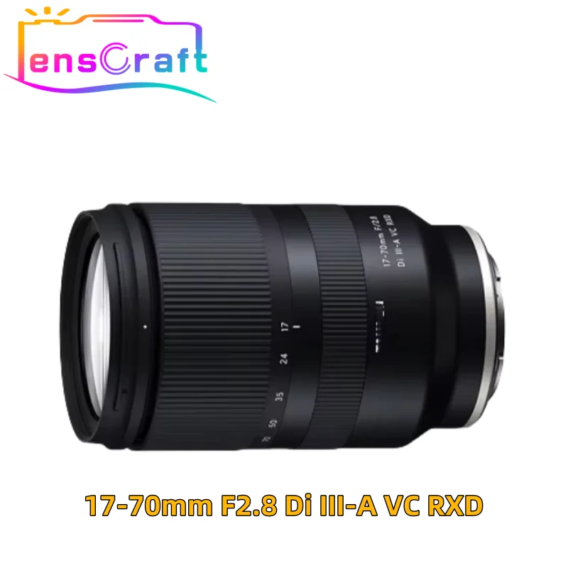 98% новый 17-70 мм F2.8 Di III-A VC RXD APS-C широкоугольный зум-объектив для беззеркальной камеры Sony ZVE10 A6700 Fujifilm XT4 Tamron
