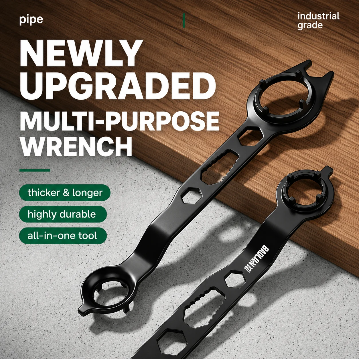 Wheel Wrench Set Angle Grinder Rechargeable Four Dual-purpose High Machine for Grinding Accessories Allen Claw Thickened Bahco