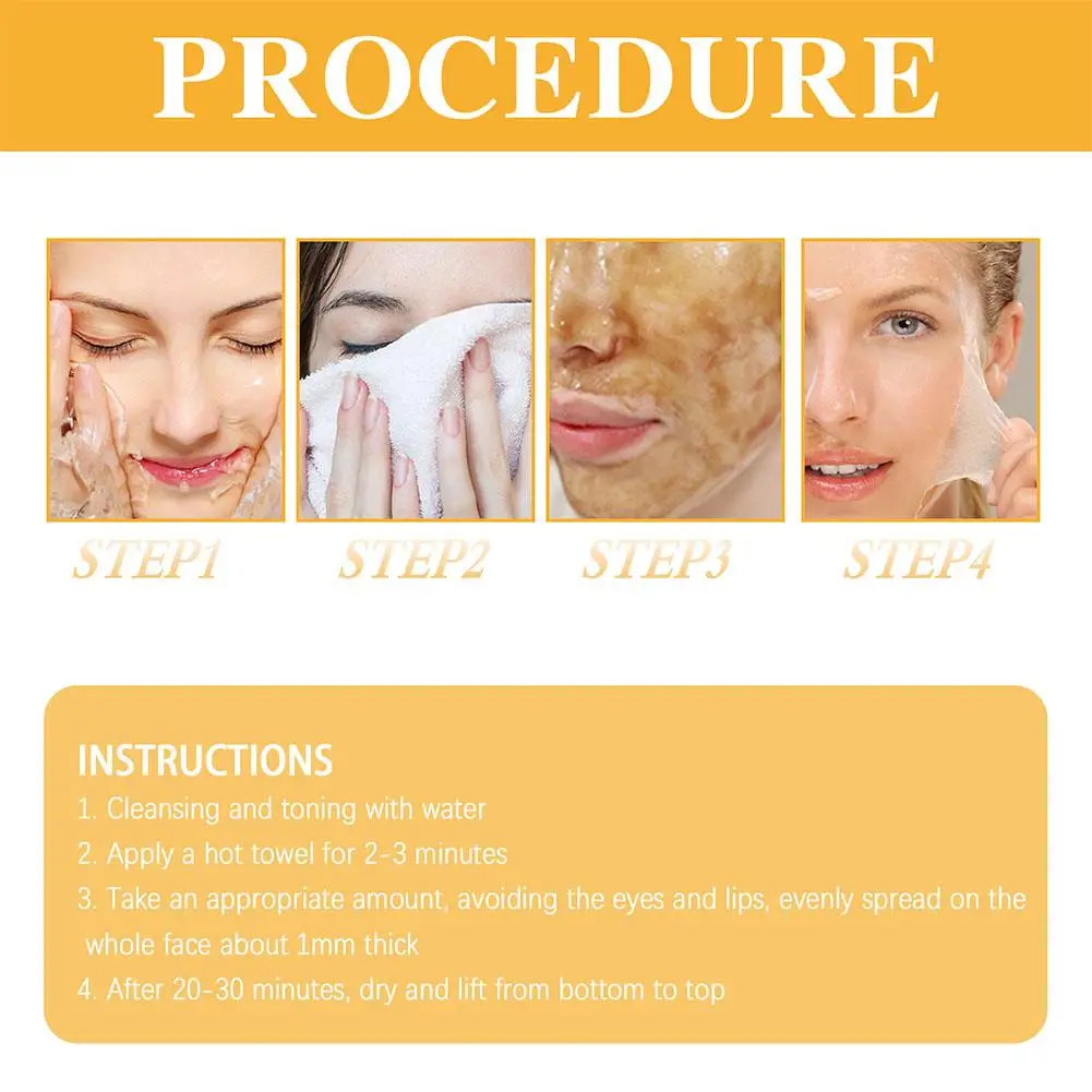 100g Rejuvenating Honey Tear-off , Honey Nourishing Muscle Tearing , Deeply Cleans Moisturizing For All Skin Types R9l8