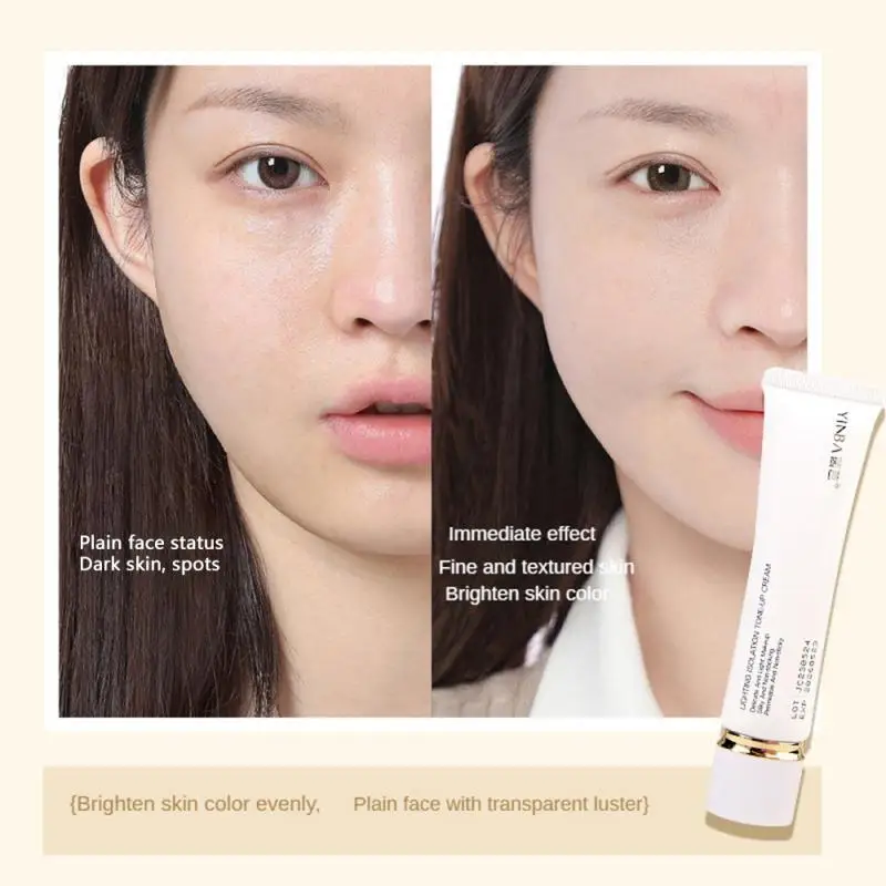 1/2/3PCS Skin Brig Natural And Docile Modify Skin No Makeup Cream Makeup Light Makeup Primer Clear Hydrating Makeup