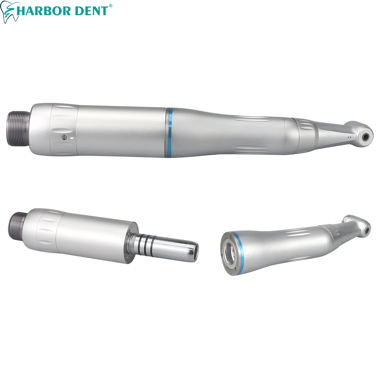 Dental Low Speed Handpiece Dentist Lab Contra Angle Straight Air Motor Low Speed Handpiece Internal Waterway With Water Spray