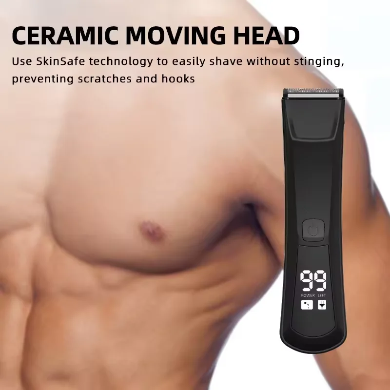 WAIKIL New Multi functional Hair Trimmer Men's Electric Hair clipper Waterproof USB Charging Cordless Private Hair Trimmer