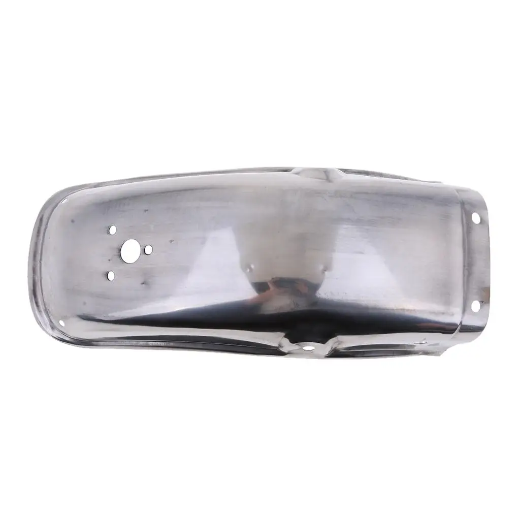 Chrome Rear Mud Sand Motorcycle Splash Guard for Honda CN125 high quality stainless steel, durable