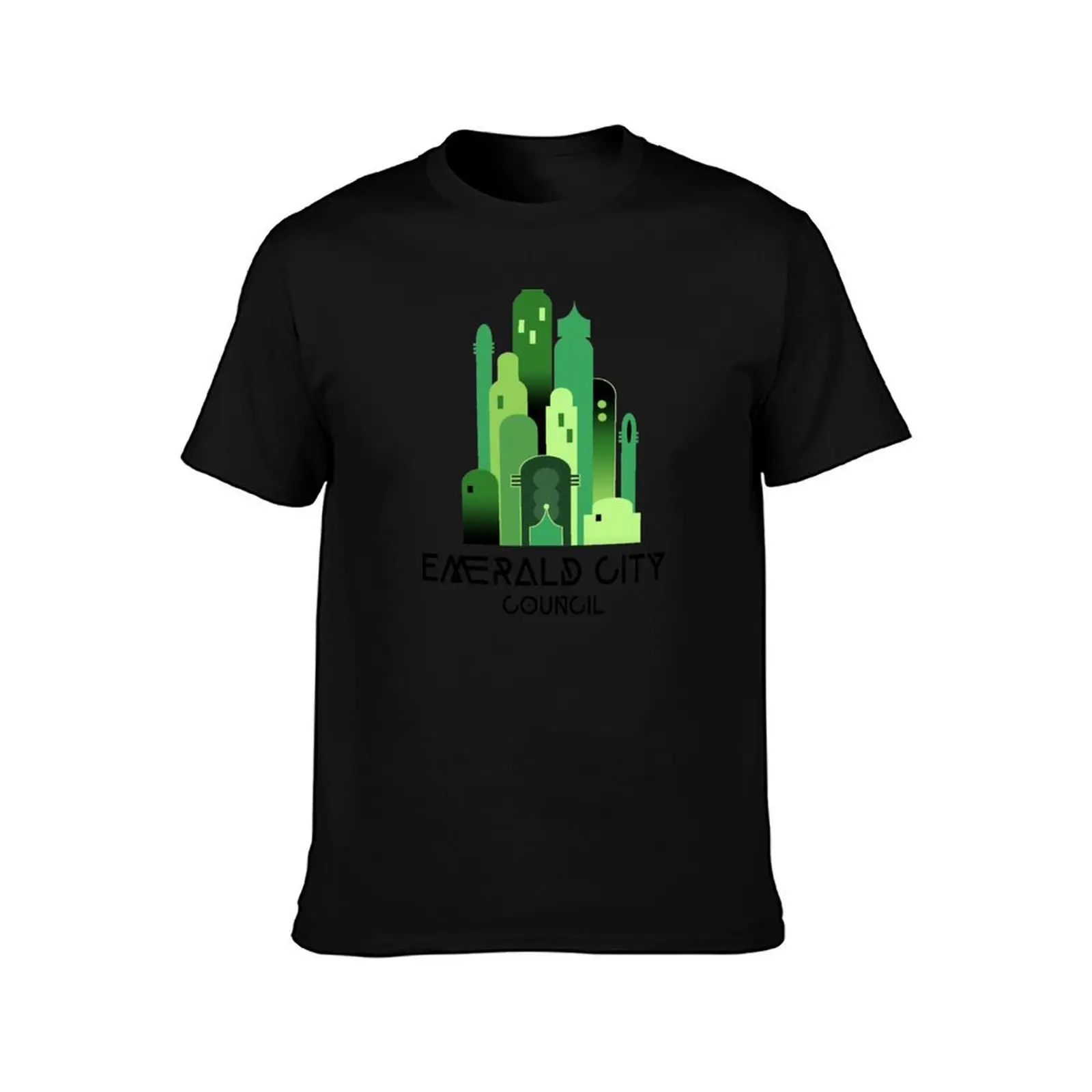 Emerald City Council Logo T-Shirt Festival Party Tee Top T-Shirt