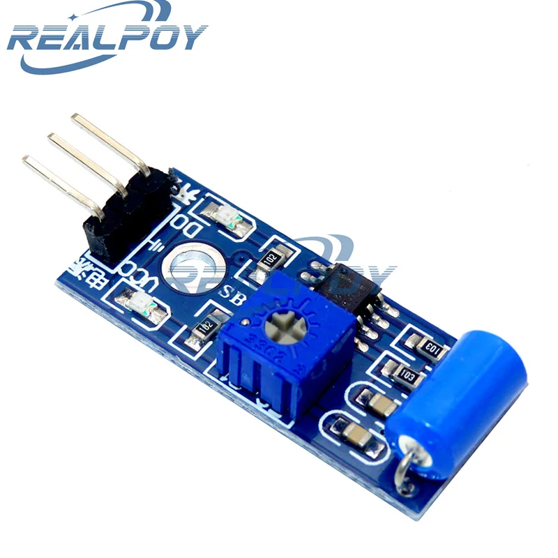 Normally Closed Type Vibration Sensor Module Alarm Sensor Module Vibration Switch SW-420 For Arduino