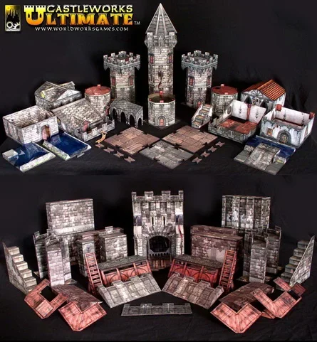 超傑作キャッスルワークス 究極の城紙モデル