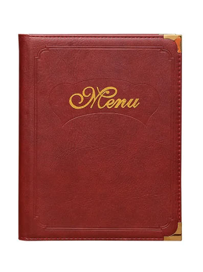 

Pu Menu Sleeves Holder With 7 Pages Restaurant Menu Covers Menus Holder Menus Sleeves For Restaurant Hotels Cafes And Bars