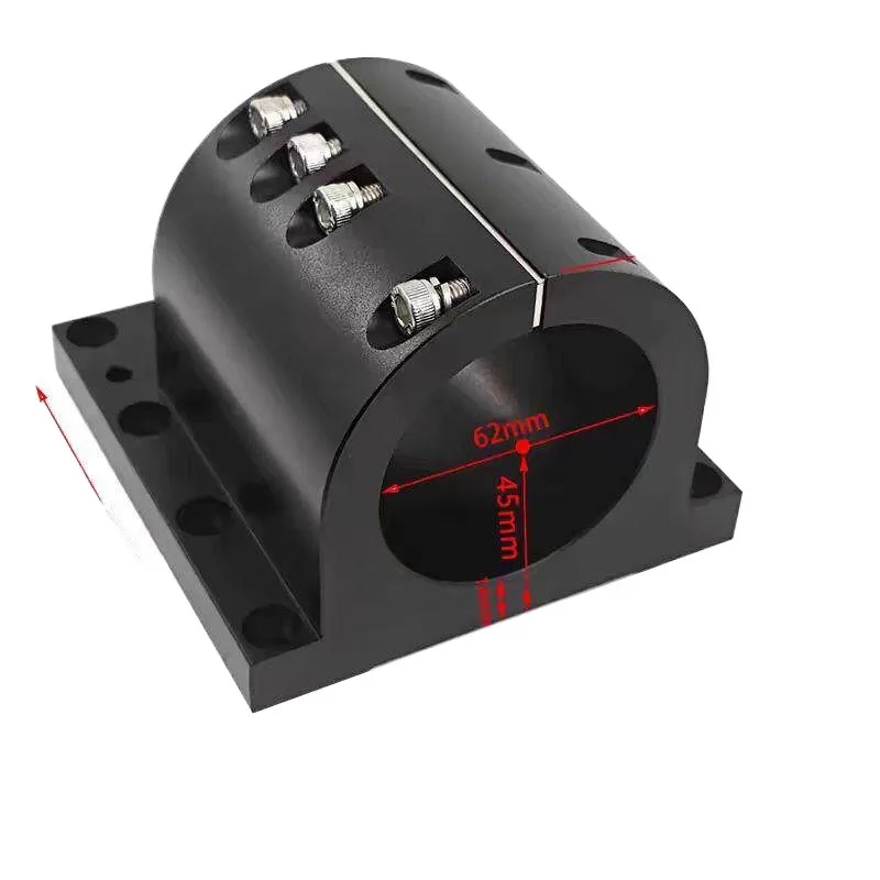 For Electric Spindle Special Holding Hoop Fixing Seat 62mm80mm150mm Mounting Bracket Holding Seat Clip High Precision Clamping